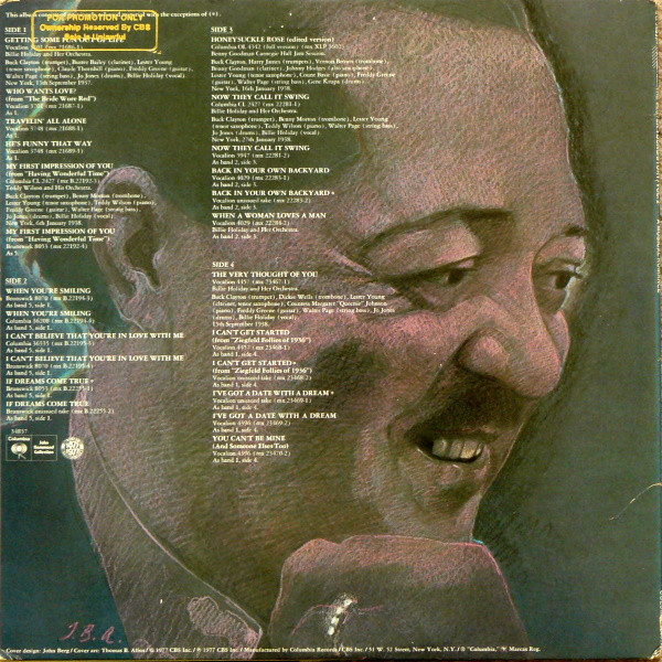 Lester Young - The Lester Young Story Volume 2 - A Musical Romance | Columbia (JG 34837) - 4