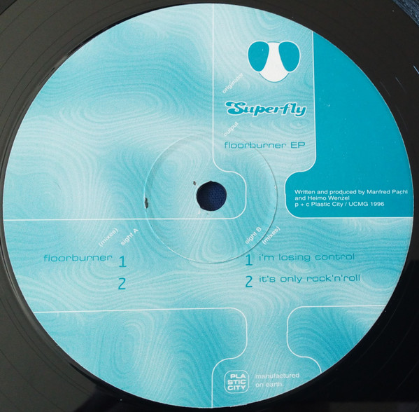 Superfly - Floorburner EP | Plastic City UK (PLACUK 1203)