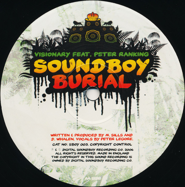Benny Page / Visionary Feat. Peter Ranking - Turn Down The Lights / Soundboy Burial | Digital Soundboy Recording Co. (SBOY 003) - 4