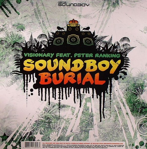 Benny Page / Visionary Feat. Peter Ranking - Turn Down The Lights / Soundboy Burial | Digital Soundboy Recording Co. (SBOY 003) - 2
