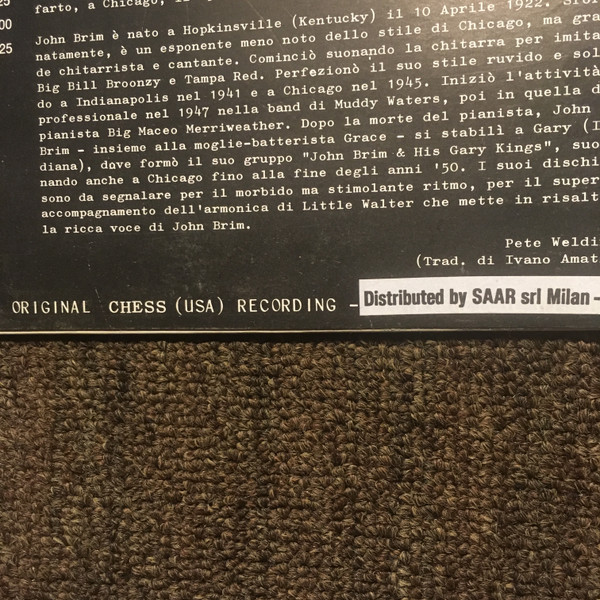 Elmore James - John Brim - Whose Muddy Shoes | Chess (BRP 2016) - 3