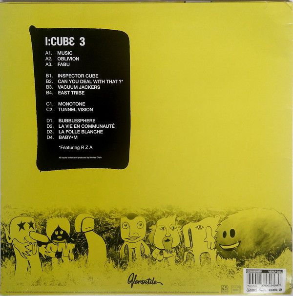 I:Cube - 3 | Versatile Records (VERLP 011) - 2