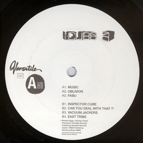 I:Cube - 3 | Versatile Records (VERLP 011) - 3