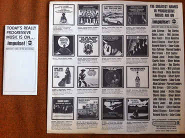 Pharoah Sanders - Black Unity | Impulse! (AS-9219) - 12 Pharoah Sanders - Black Unity | Impulse! (AS-9219) - 12