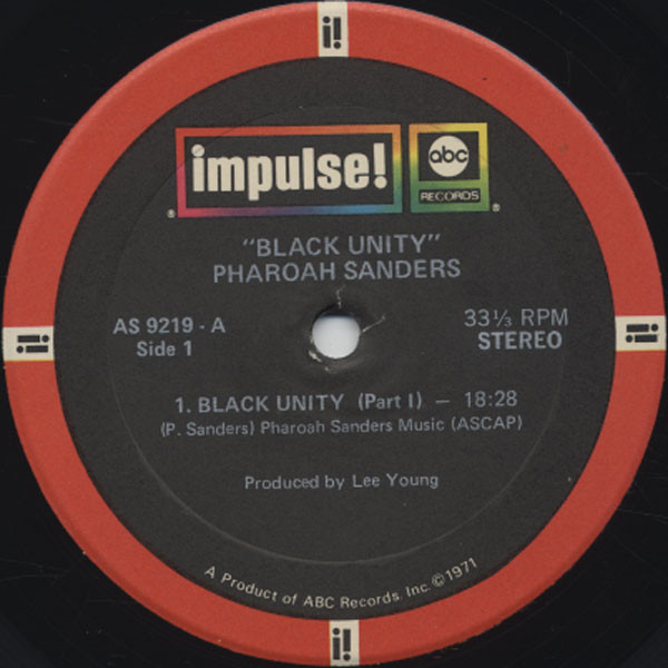 Pharoah Sanders - Black Unity | Impulse! (AS-9219) - 5 Pharoah Sanders - Black Unity | Impulse! (AS-9219) - 5