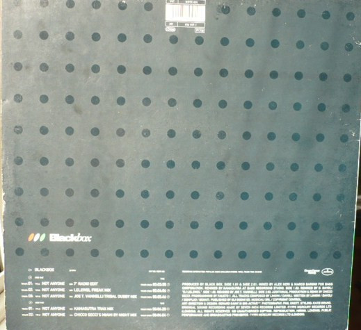 Black Box - Not Anyone | Mercury (MERX 434) - 2 Black Box - Not Anyone | Mercury (MERX 434) - 2