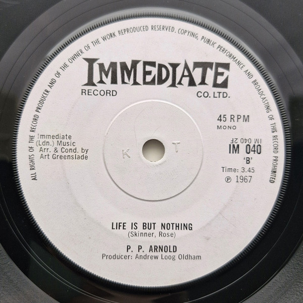 P.P. Arnold - Everything's Gonna Be Alright | Immediate (IM 040) - 2