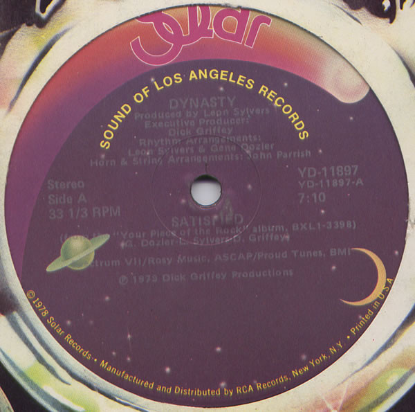 Dynasty - Satisfied | Solar (YD-11897)