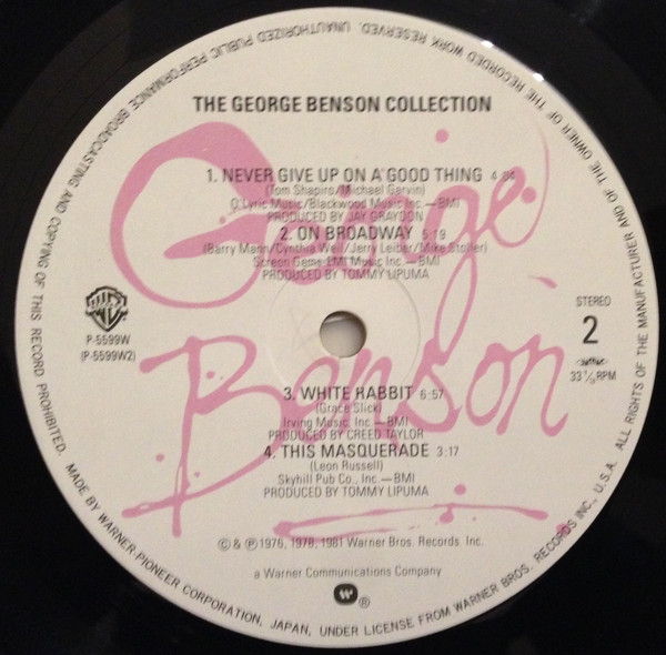 George Benson - The George Benson Collection | Warner Bros. Records (P-5599~600W) - 4