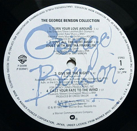 George Benson - The George Benson Collection | Warner Bros. Records (P-5599~600W) - 3
