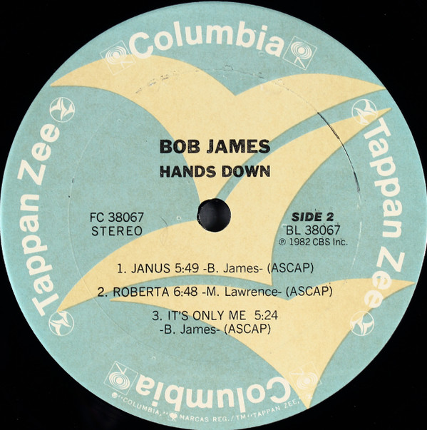Bob James - Hands Down | Tappan Zee Records (FC 38067) - 5