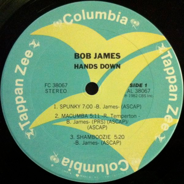 Bob James - Hands Down | Tappan Zee Records (FC 38067) - 4