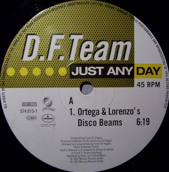 D.F. Team - Just Any Day | Mercury Beats (574 815-1)