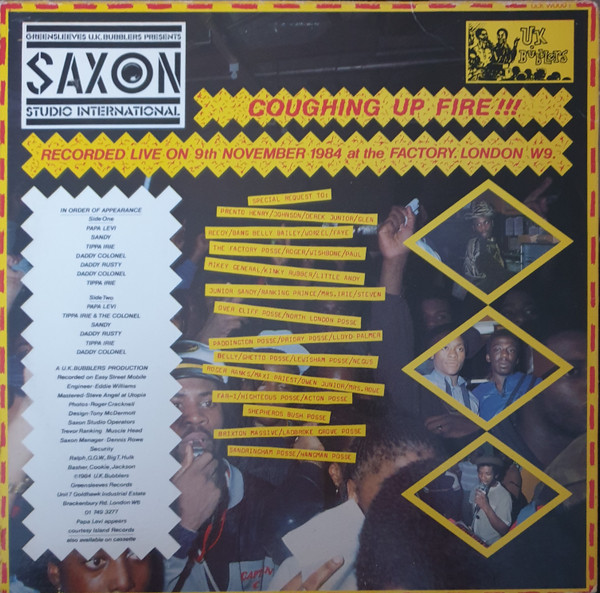 Saxon Studio International Coughing Up Fire