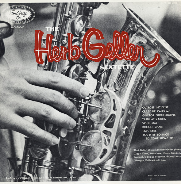 Herb Geller Sextette - The Herb Geller Sextette | Mercury (EXPR-1006) - 3 Herb Geller Sextette - The Herb Geller Sextette | Mercury (EXPR-1006) - 3