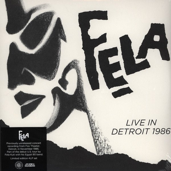 Fela Kuti - Live In Detroit 1986 | Knitting Factory Records (STRUT095LP) - main Fela Kuti - Live In Detroit 1986 | Knitting Factory Records (STRUT095LP) - main