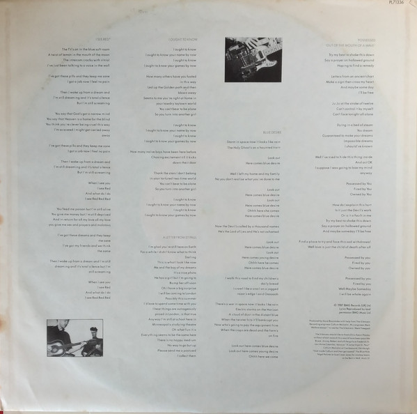 The Silencers - A Letter From St. Paul | RCA (PL 71336) - 4