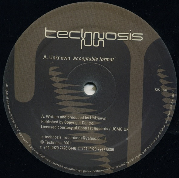 Various - Technosis 2 | Technosis (SIS 02-6)