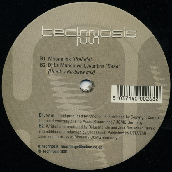 Various - Technosis 2 | Technosis (SIS 02-6) - 2