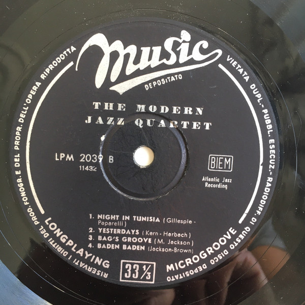 The Modern Jazz Quartet - The Modern Jazz Quartet | Music (LPM 2039) - 4