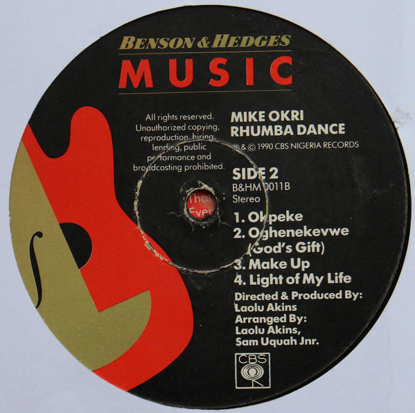Mike Okri - Rhumba Dance | Benson & Hedges Music (B&HM 0011) - 4