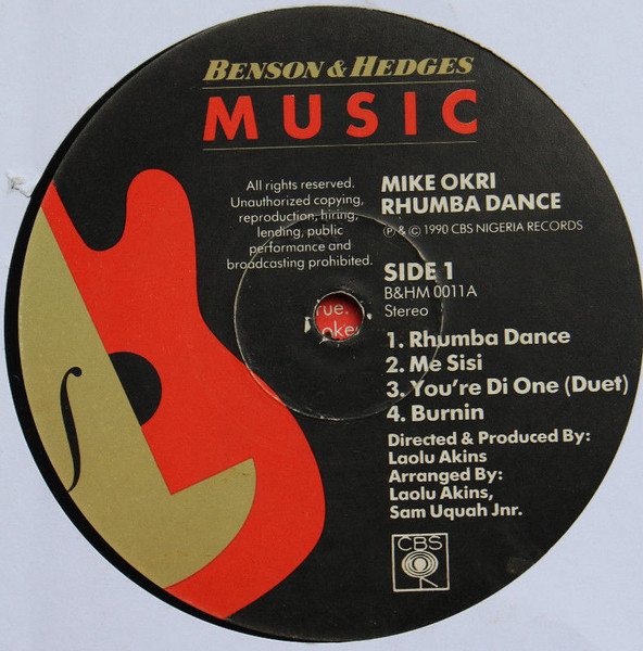 Mike Okri - Rhumba Dance | Benson & Hedges Music (B&HM 0011) - 3