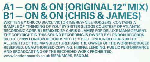 Hurricane - On & On | Essential Recordings (ESXDJ6) - 5