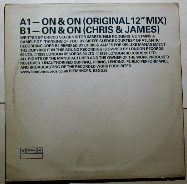 Hurricane - On & On | Essential Recordings (ESXDJ6) - 2