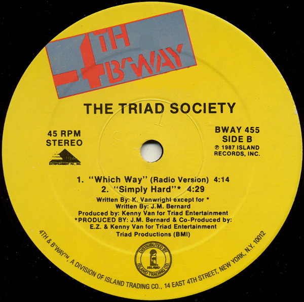 The Triad Society - Which Way | 4th & Broadway (BWAY 455) - 2