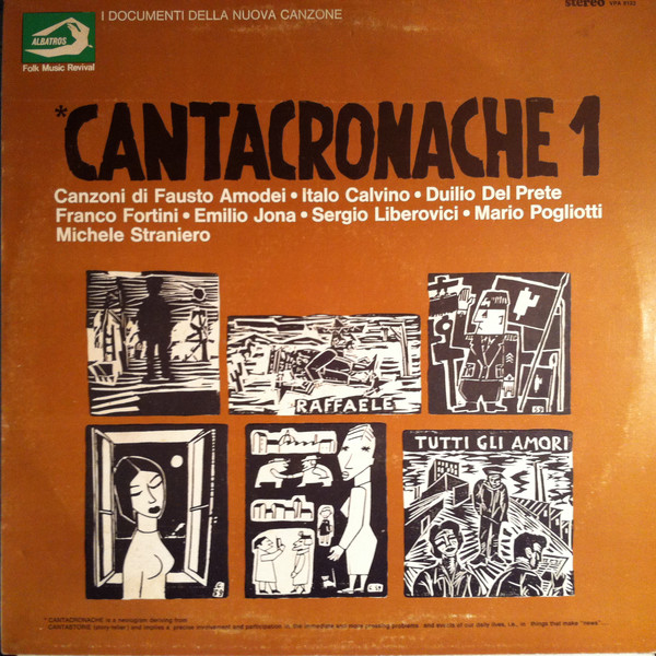 Various - Cantacronache 1 | Albatros (VPA 8123) - main Various - Cantacronache 1 | Albatros (VPA 8123) - main