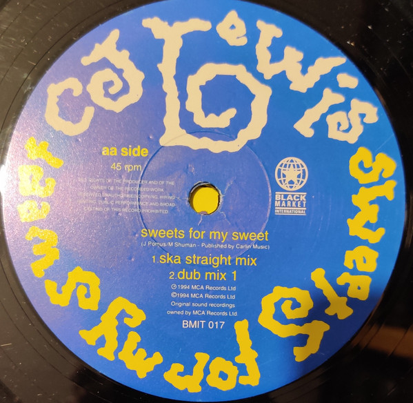 CJ Lewis - Sweets For My Sweet | Black Market International (BMIT 017) - 4