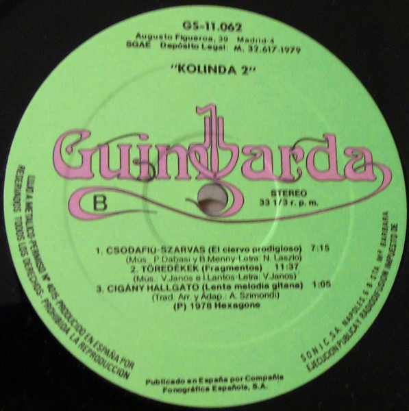 Kolinda - Kolinda | Guimbarda (GS-11062) - 4