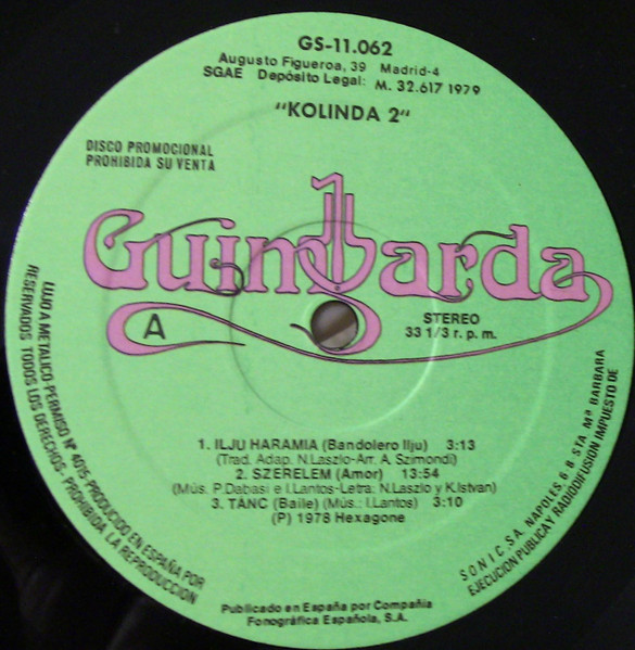Kolinda - Kolinda | Guimbarda (GS-11062) - 3