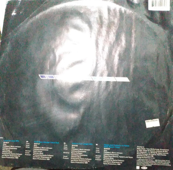 Dive - Boogie | Nylon Records (WEA 147 T1) - 3