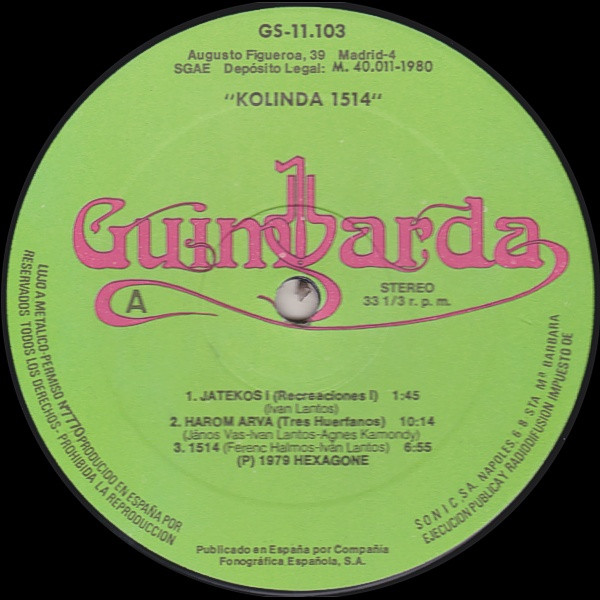 Kolinda - 1514 | Guimbarda (GS-11.103) - 3