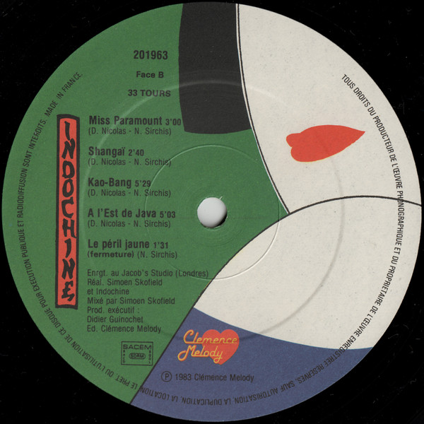 Indochine - Le Péril Jaune | Clemence Melody (201963) - 4