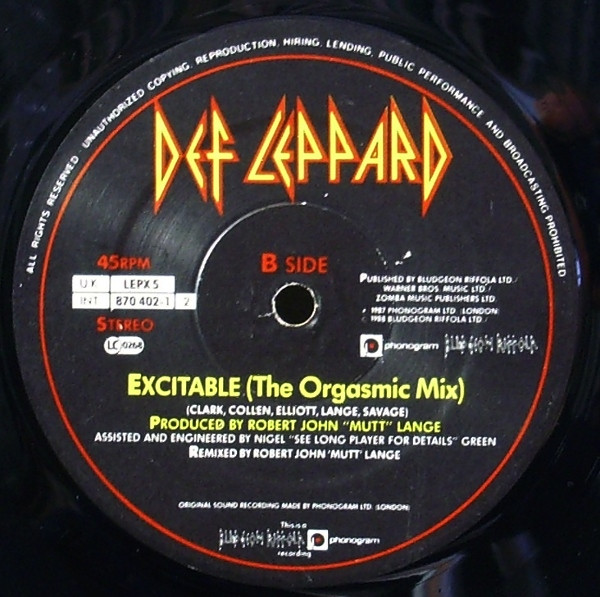 Def Leppard - Love Bites | Bludgeon Riffola (LEPX 5) - 4 Def Leppard - Love Bites | Bludgeon Riffola (LEPX 5) - 4