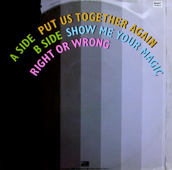 The Detroit Spinners - Put Us Together Again | Atlantic (B9604(T))