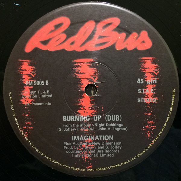 Imagination - New Dimension (Electro Mix) | Red Bus Records (RM 9905) - 2 Imagination - New Dimension (Electro Mix) | Red Bus Records (RM 9905) - 2