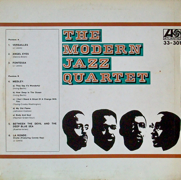 The Modern Jazz Quartet - The Modern Jazz Quartet | Atlantic (33-301) - 2
