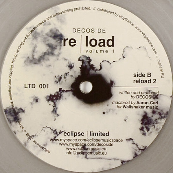 Decoside - Re | Load (Volume 1) | Eclipsemusic (LTD 001) - 2