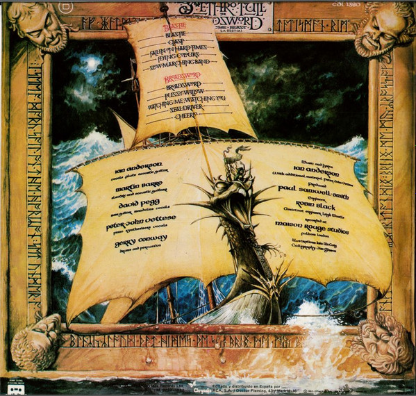 Jethro Tull - The Broadsword And The Beast = La Espada Y La Bestia | Chrysalis (CDL 1380) - 2