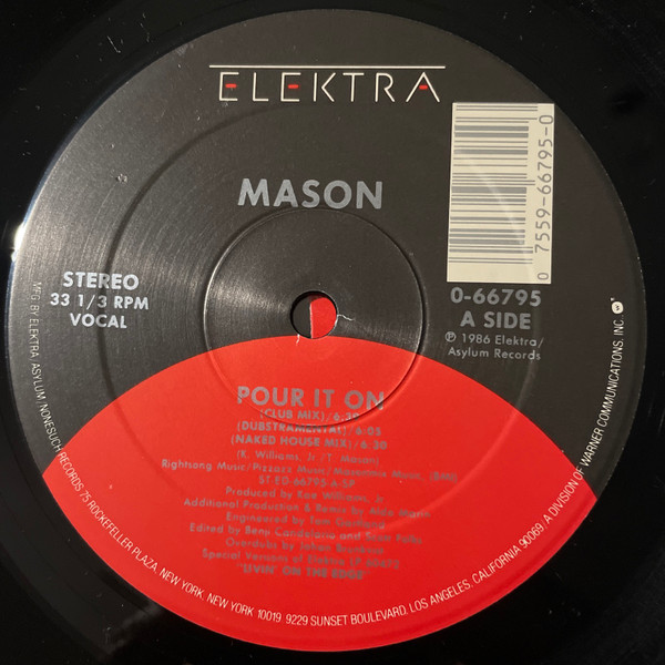 Mason - Pour It On | Elektra (0-66795) - 3