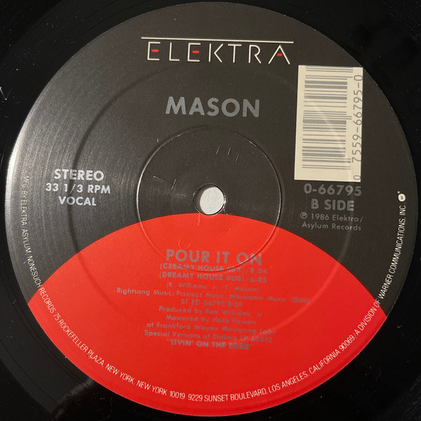 Mason - Pour It On | Elektra (0-66795) - 2