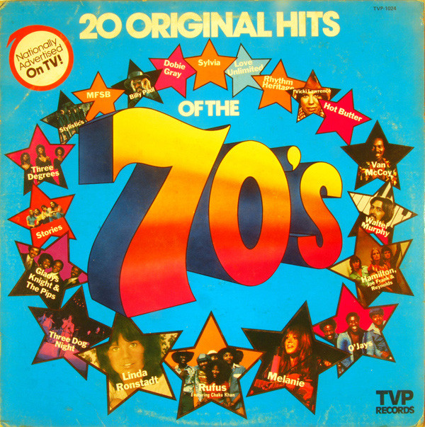 Various - 20 Original Hits Of The 70's | TVP Records (TVP-1024)