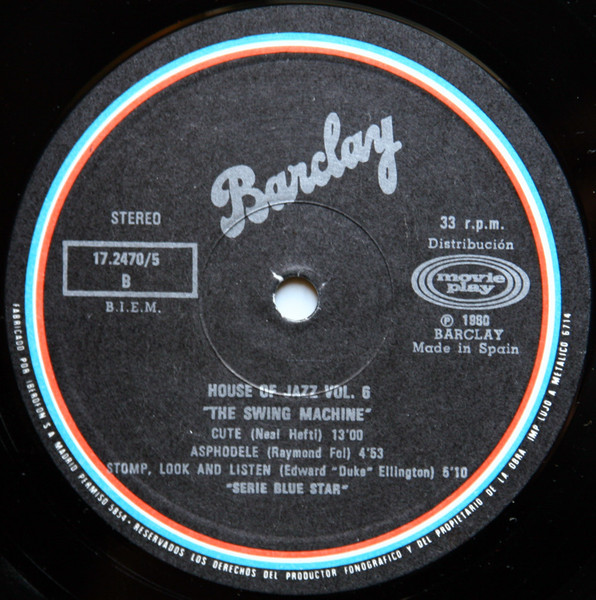 Gérard Badini - The Swing Machine | Barclay (17.2470/5) - 4