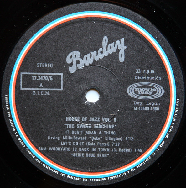 Gérard Badini - The Swing Machine | Barclay (17.2470/5) - 3