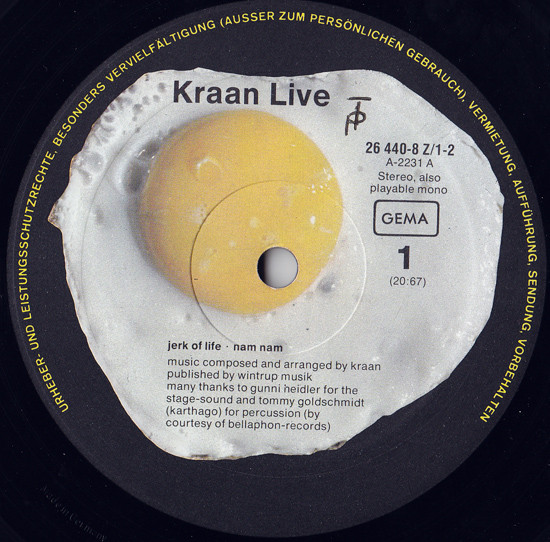 Kraan - Live | Spiegelei (26 440-8 Z/1-2) - 5