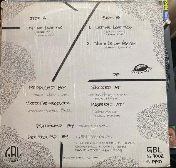 Neil Pedro - Let Me Love You | GBL Records (GBL 9002) - 2