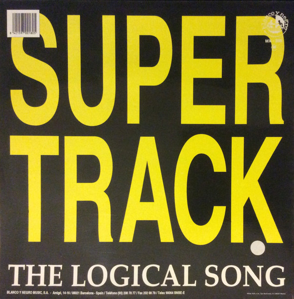 Supertrack - The Logical Song | Blanco y Negro Music (MX - 359) - 2